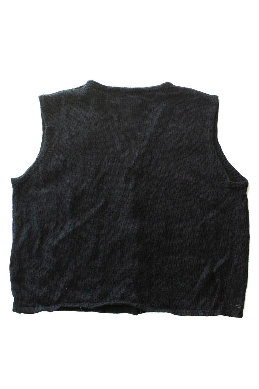 Black Ugly Christmas Vest 63460