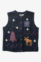 Blue Ugly Christmas Vest 63464