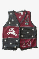 Red Ugly Christmas Vest 63466
