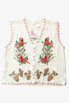 White Ugly Christmas Vest 63471
