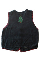 Black Ugly Christmas Vest 63474