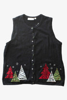 Black Ugly Christmas Vest 63475