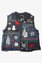 Blue Ugly Christmas Vest 63477
