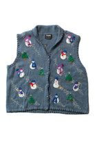 Blue Ugly Christmas Vest 63480