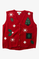 Red Ugly Christmas Vest 63482