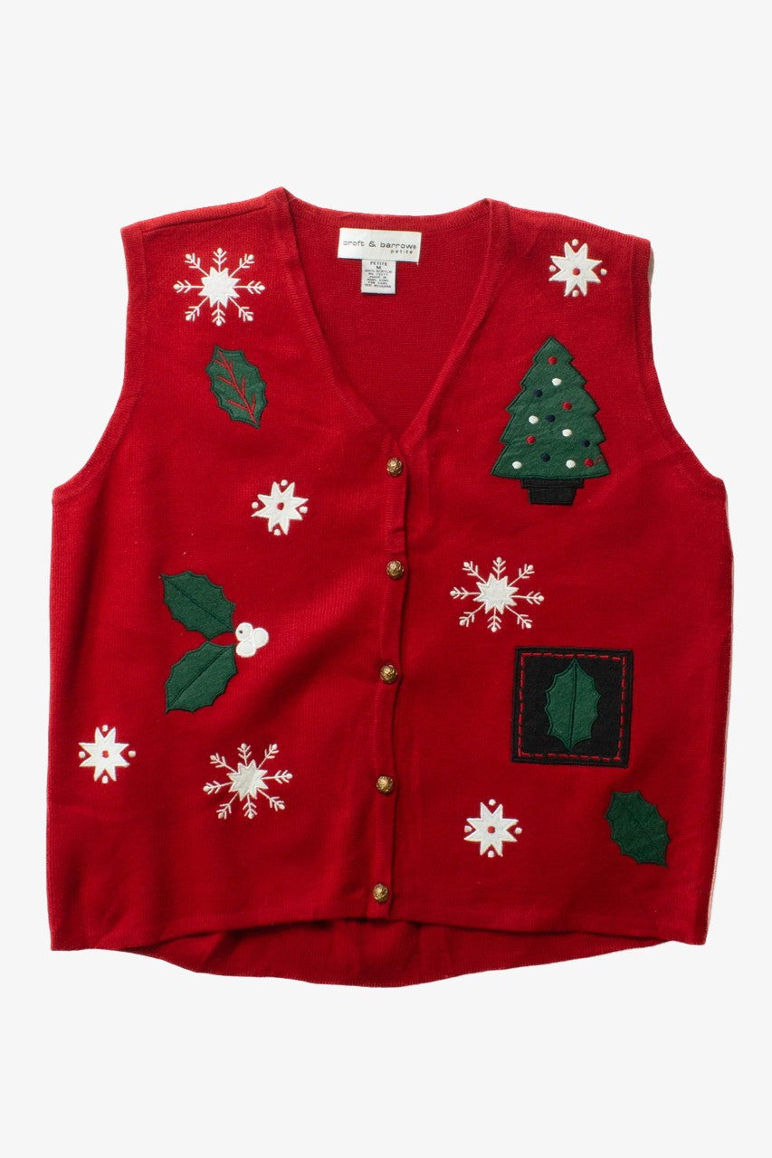 Red Ugly Christmas Vest 63482