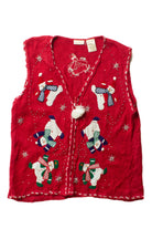 Red Ugly Christmas Vest 63486