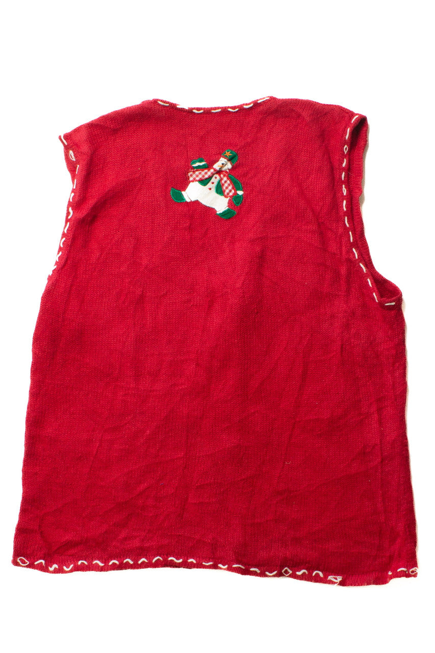 Red Ugly Christmas Vest 63486