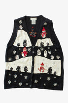 Black Ugly Christmas Vest 63490