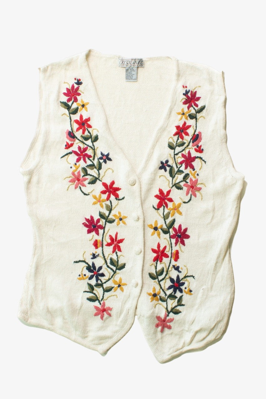 White Ugly Christmas Vest 63491