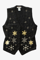 Black Ugly Christmas Vest 63495