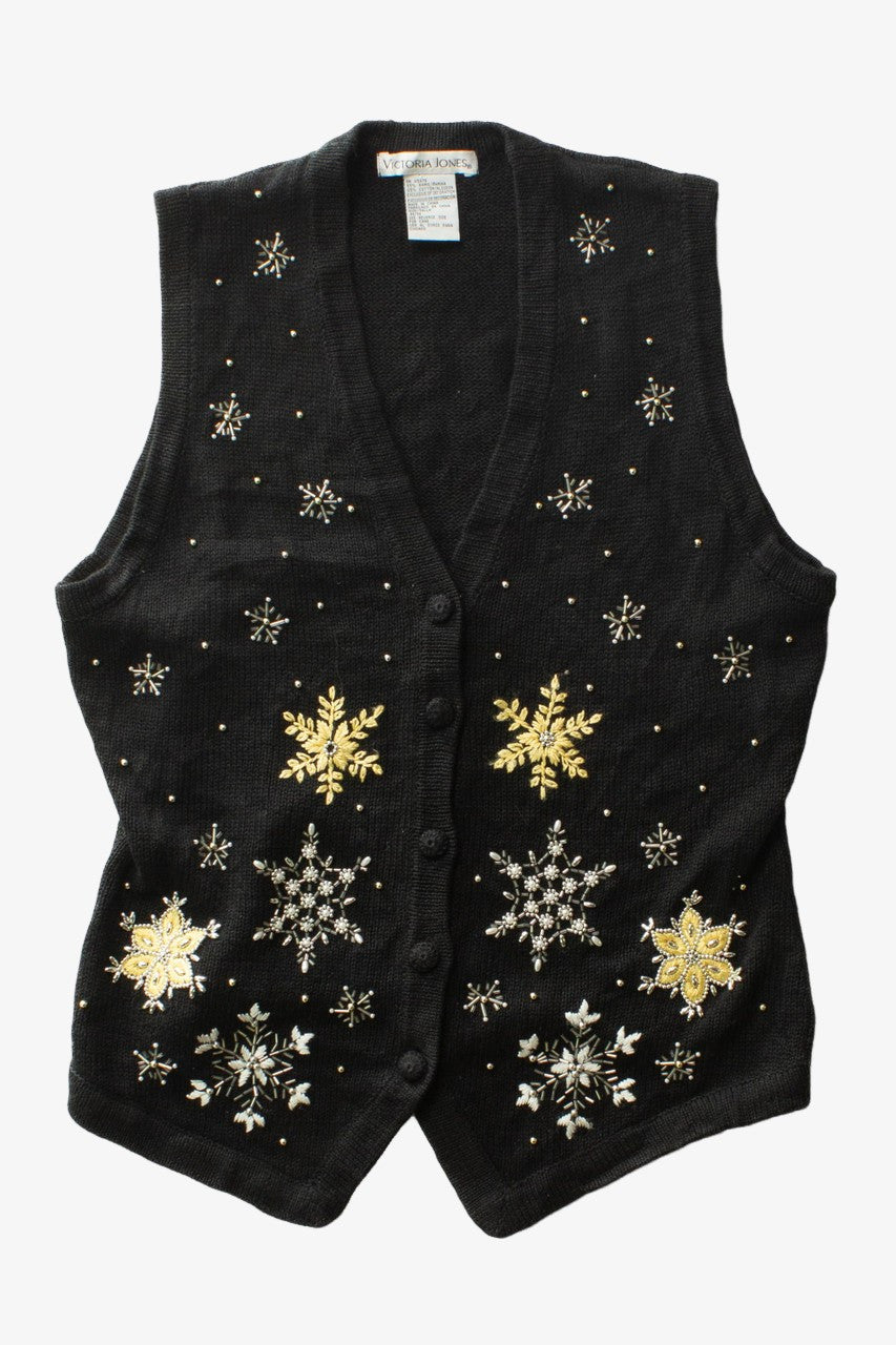 Black Ugly Christmas Vest 63495