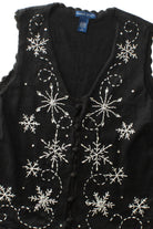Black Ugly Christmas Vest 63496