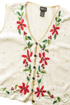 White Ugly Christmas Vest 63498