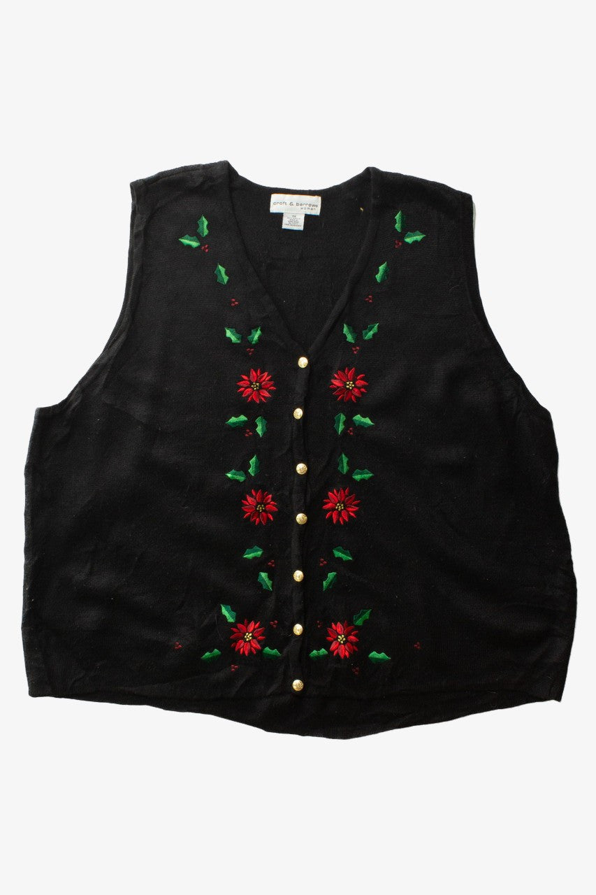 Black Ugly Christmas Vest 63501