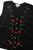 Black Ugly Christmas Vest 63501