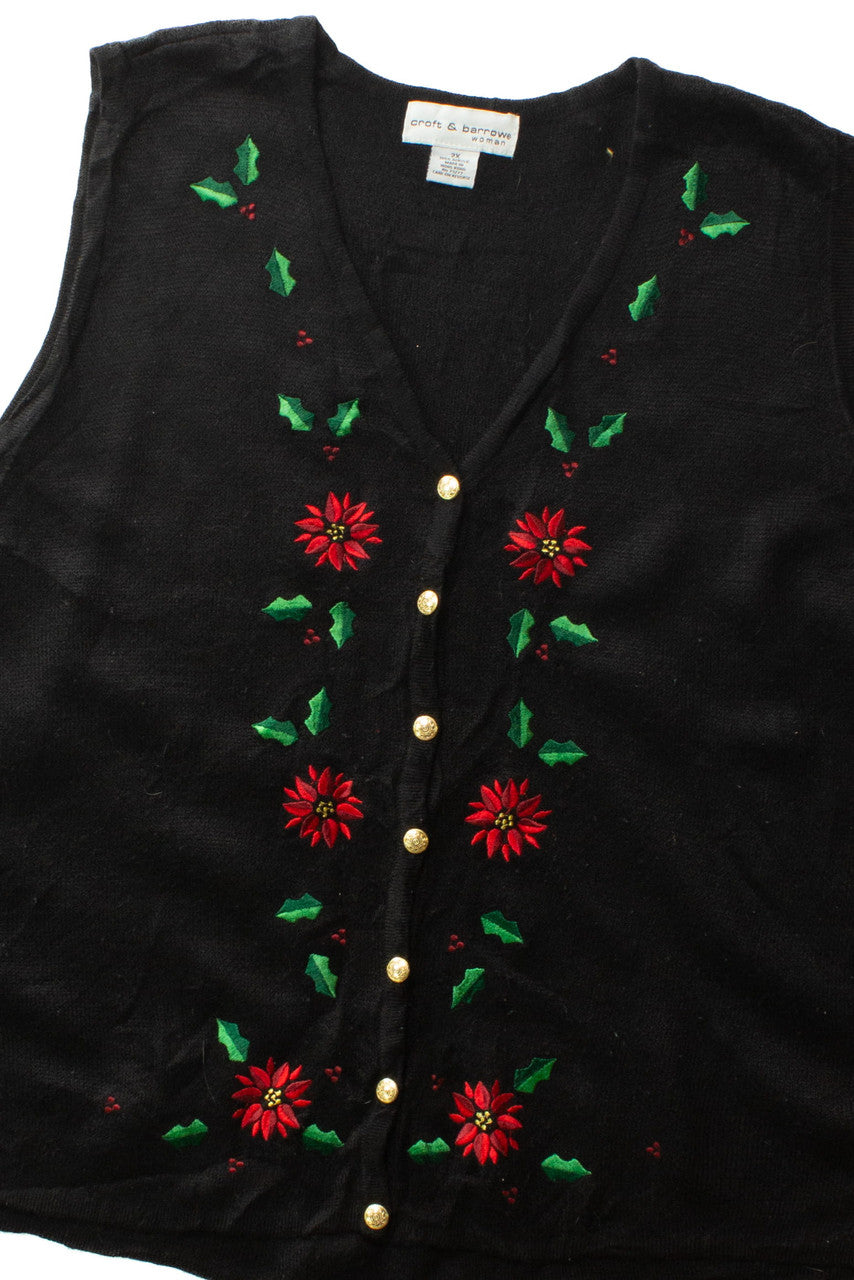 Black Ugly Christmas Vest 63501
