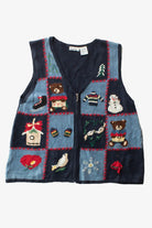 Blue Ugly Christmas Vest 63503