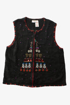 Black Ugly Christmas Vest 63504