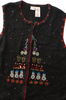 Black Ugly Christmas Vest 63504