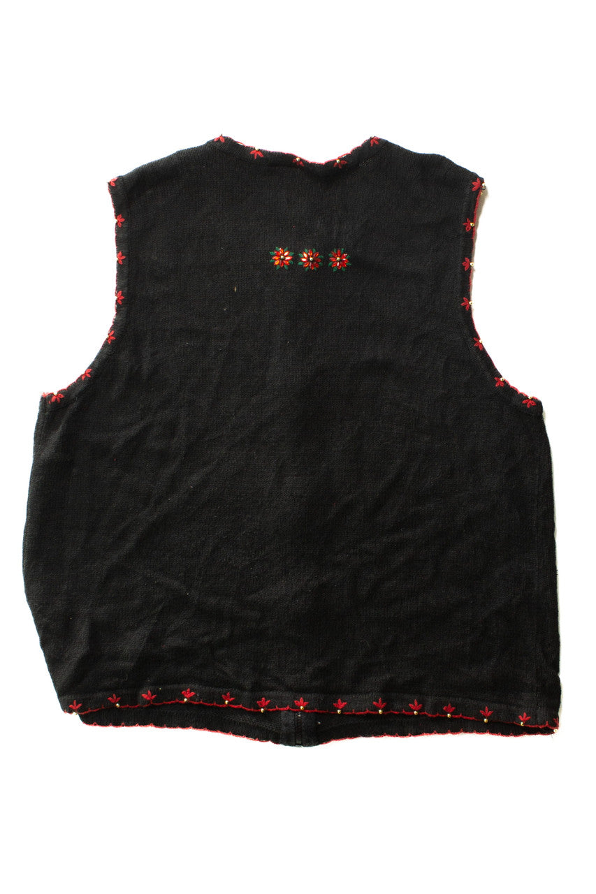 Black Ugly Christmas Vest 63504