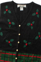 Black Ugly Christmas Vest 63506