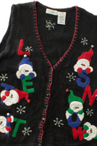 Black Ugly Christmas Vest 63507