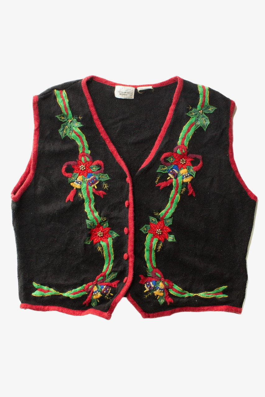 Black Ugly Christmas Vest 63509