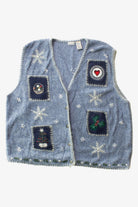 Blue Ugly Christmas Vest 63510
