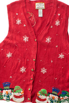 Red Ugly Christmas Vest 63513