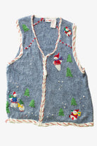 Blue Ugly Christmas Vest 63515