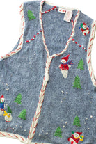 Blue Ugly Christmas Vest 63515