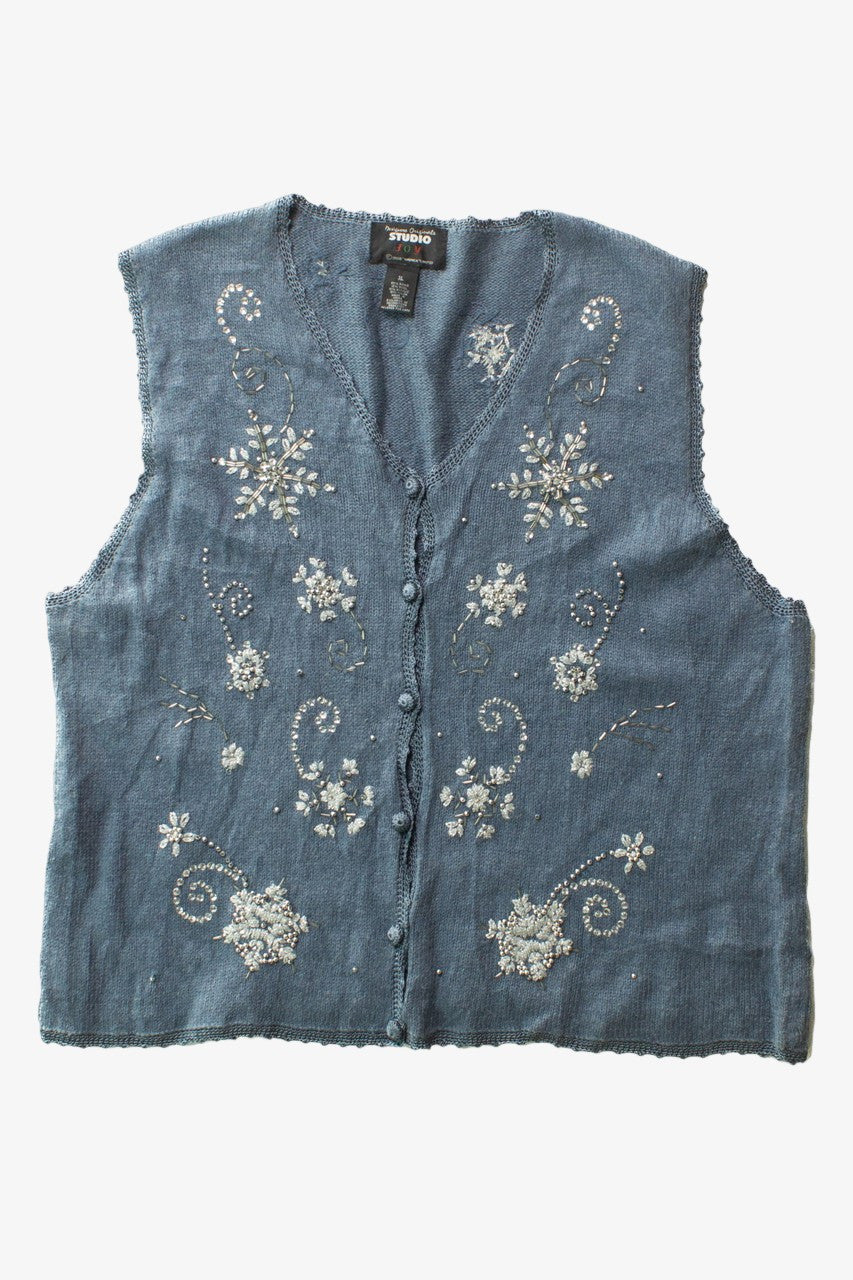 Blue Ugly Christmas Vest 63516