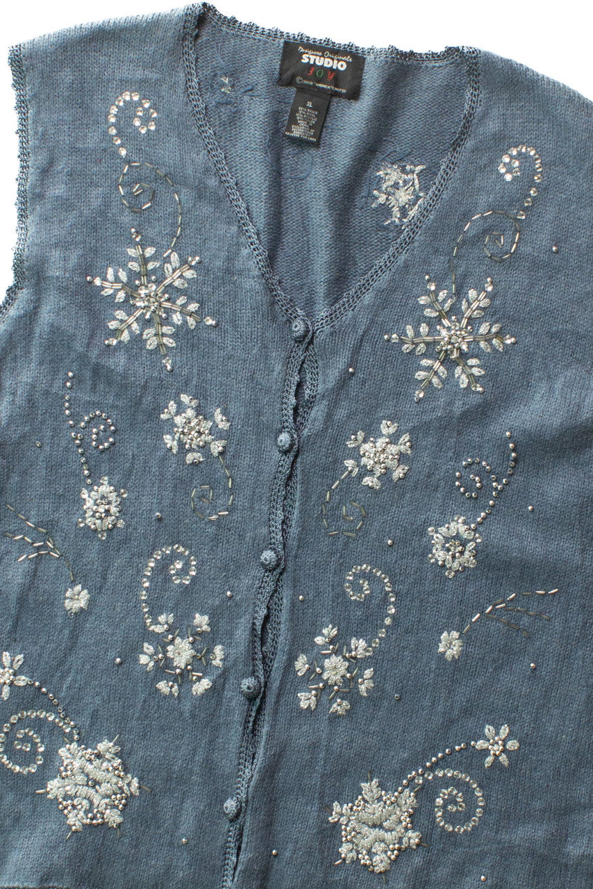 Blue Ugly Christmas Vest 63516