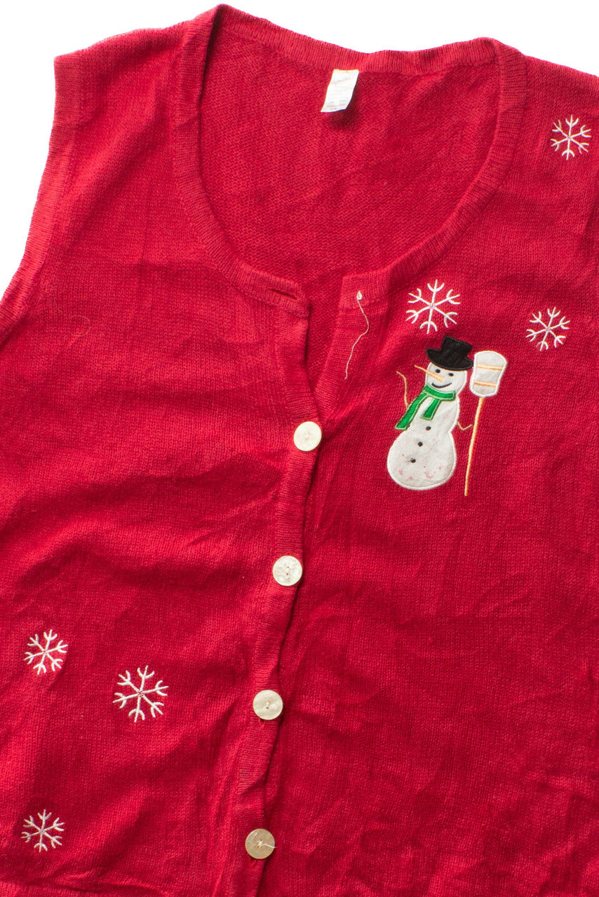 Red Ugly Christmas Vest 63520