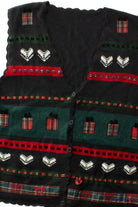 Black Ugly Christmas Vest 63526