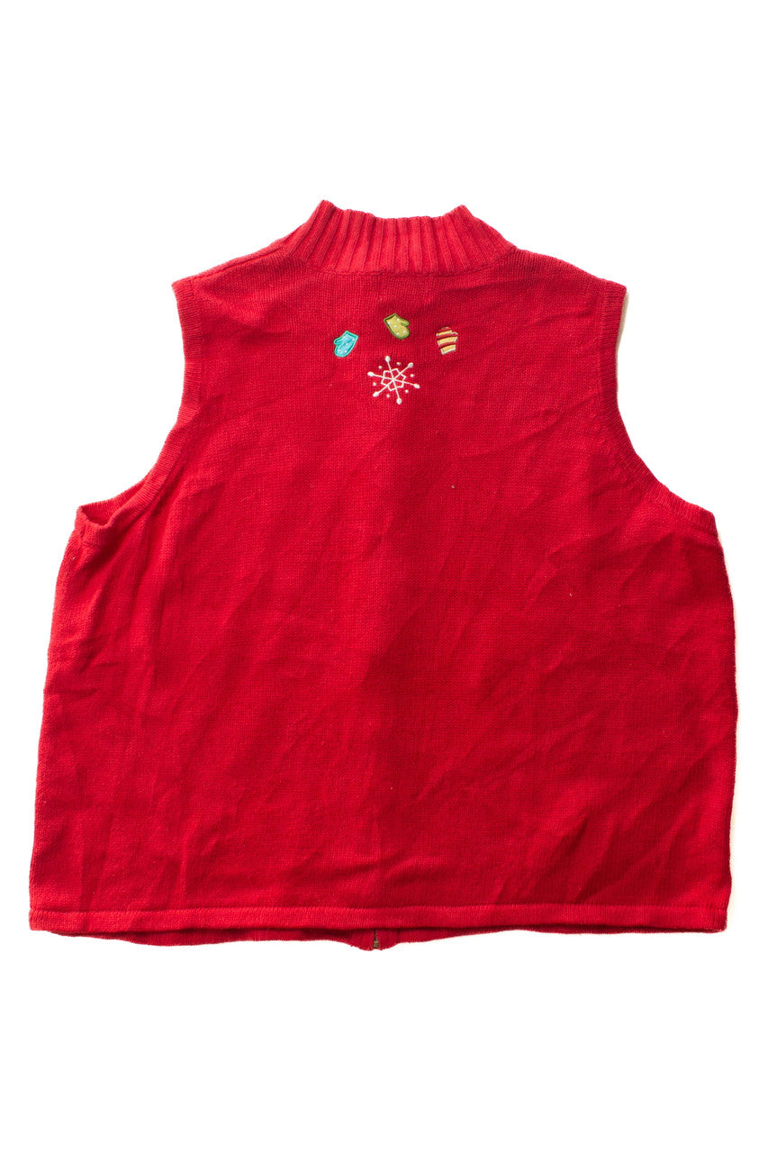 Red Ugly Christmas Vest 63527