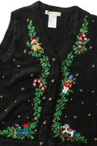 Black Ugly Christmas Vest 63528