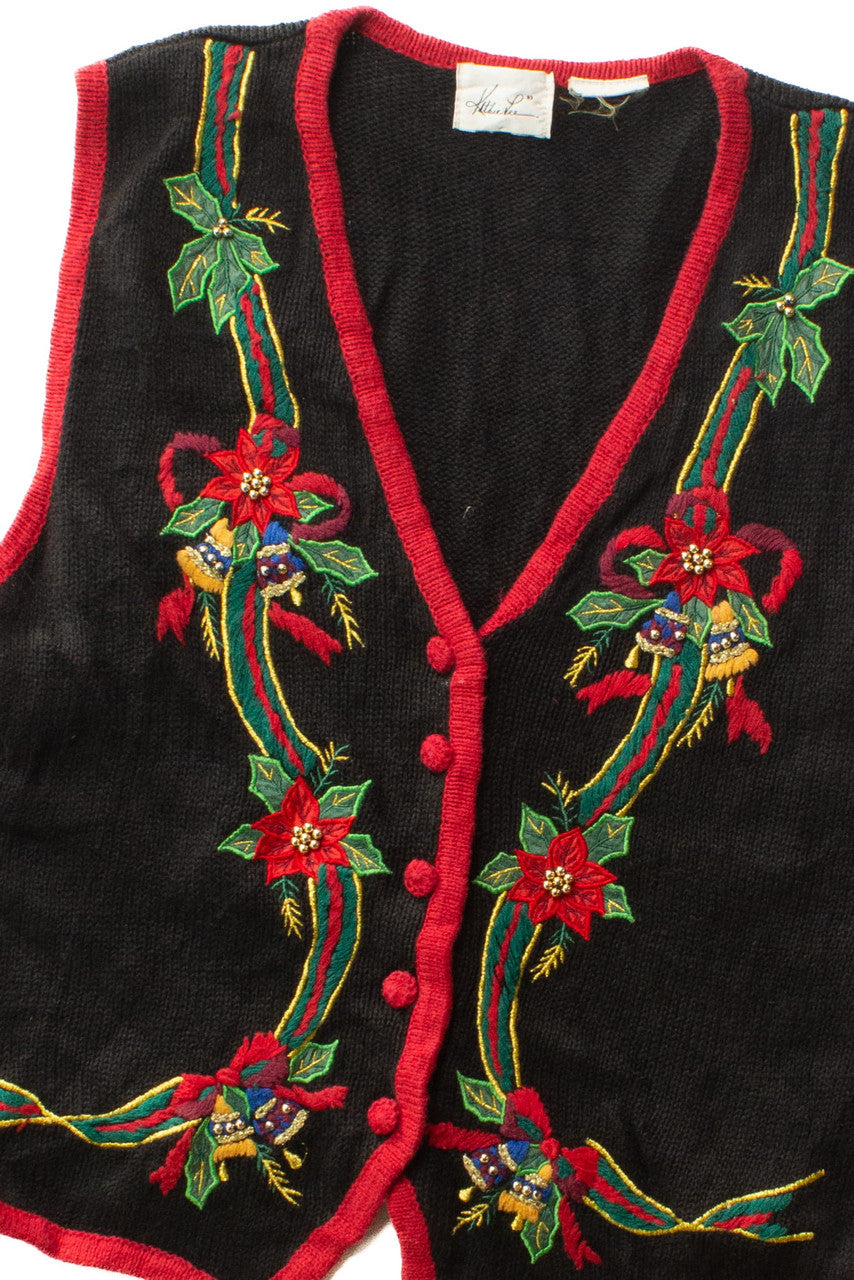 Black Ugly Christmas Vest 63529