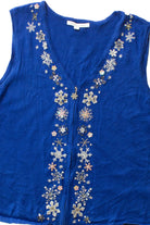 Blue Ugly Christmas Vest 63531