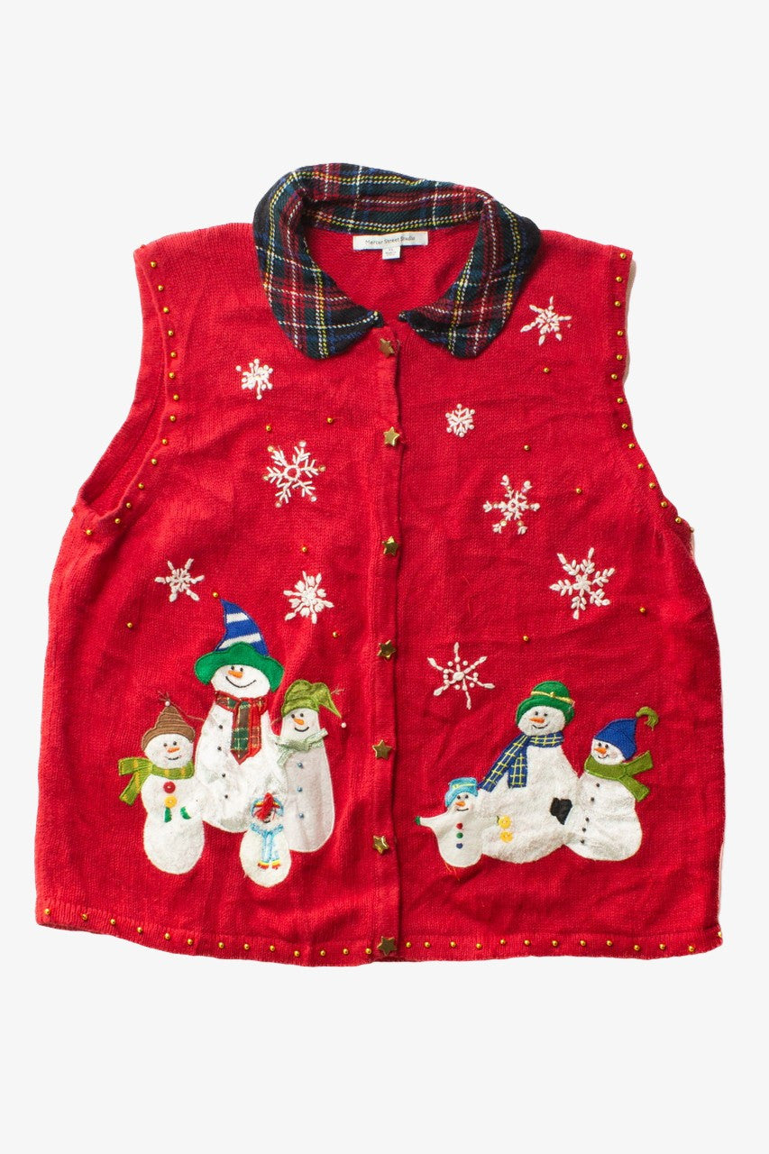 Red Ugly Christmas Vest 63533