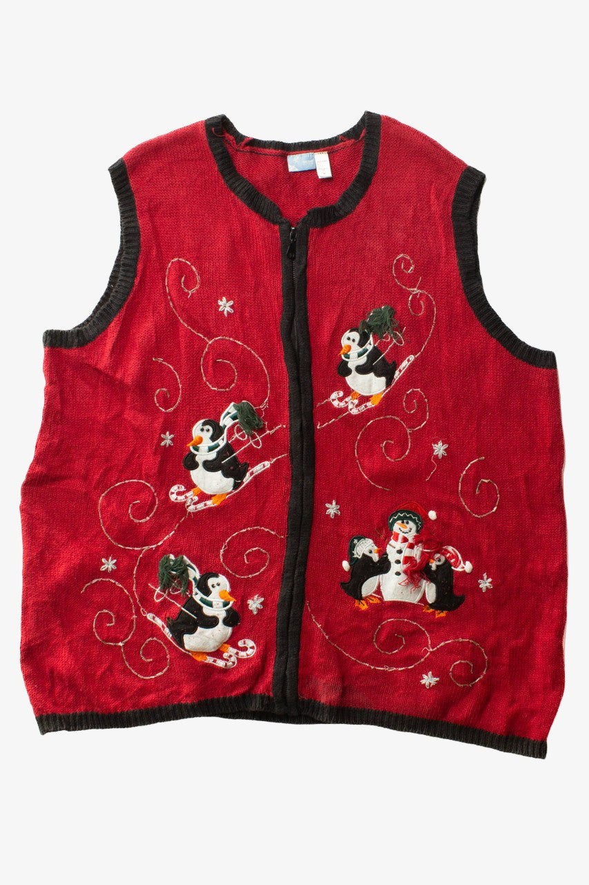 Red Ugly Christmas Vest 63534