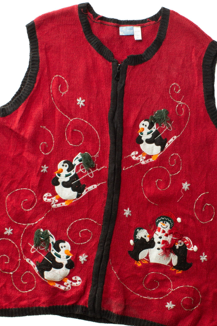 Red Ugly Christmas Vest 63534