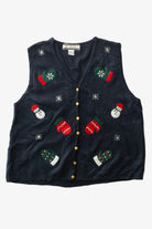Blue Ugly Christmas Vest 63535