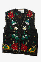 Black Ugly Christmas Vest 63540