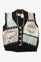 Black Ugly Christmas Vest 63541