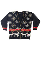 Black Ugly Christmas Cardigan 63554