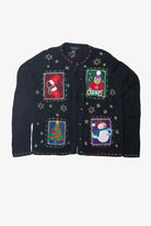 Black Ugly Christmas Cardigan 63557