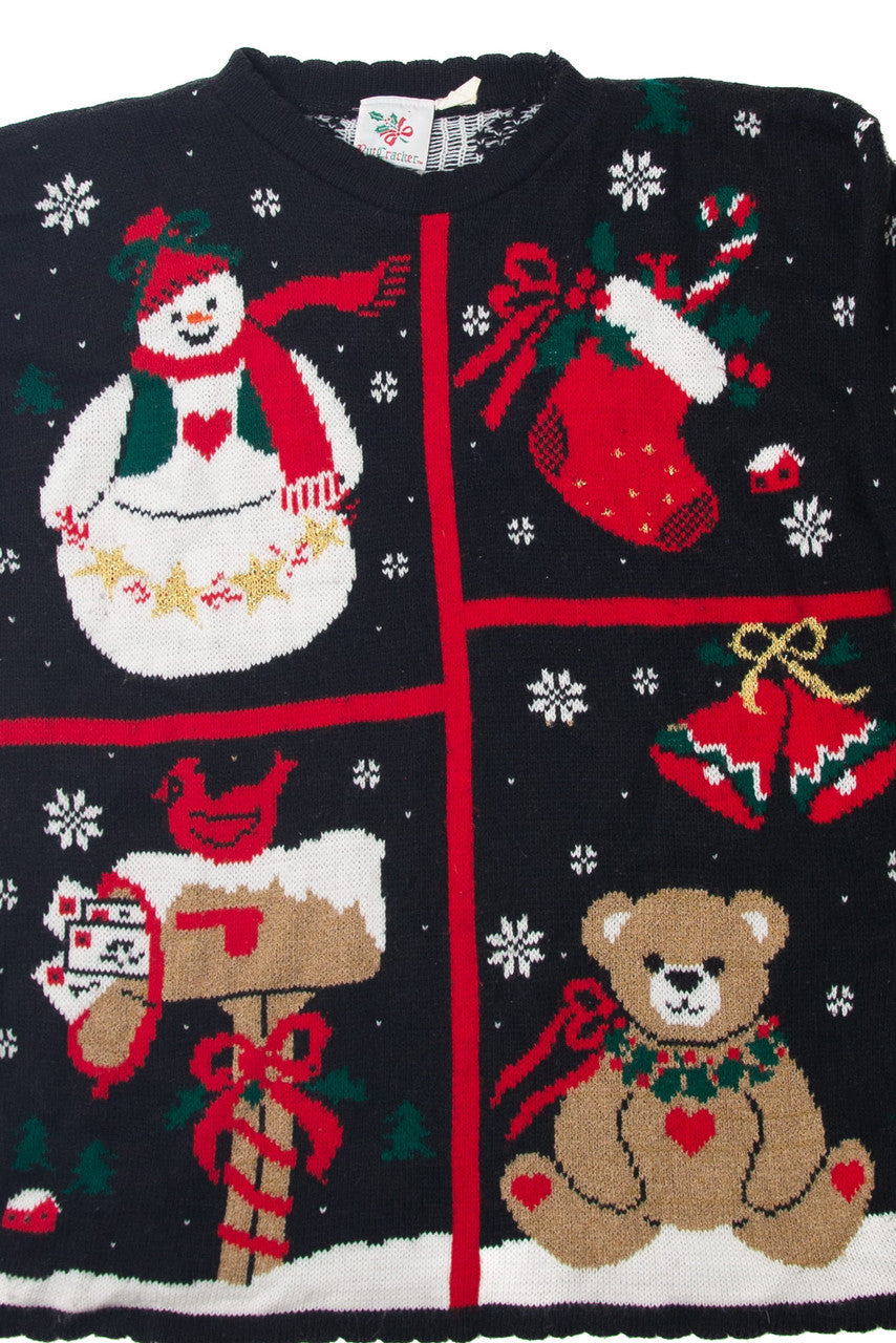Black Ugly Christmas Sweater 63566