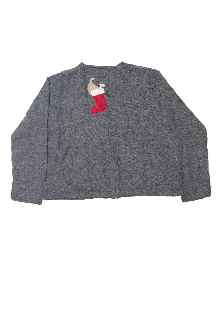 Gray Ugly Christmas Sweater 63581